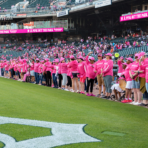Karmanos breast cancer survivor explains why Pink Out the Park is special to survivors